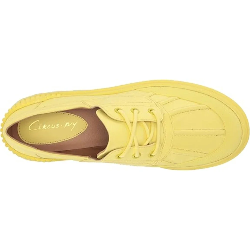 Circus by Sam Edelman Isa H8732S2 Women's 10 Acid Yellow Platform Shoes GAL1480